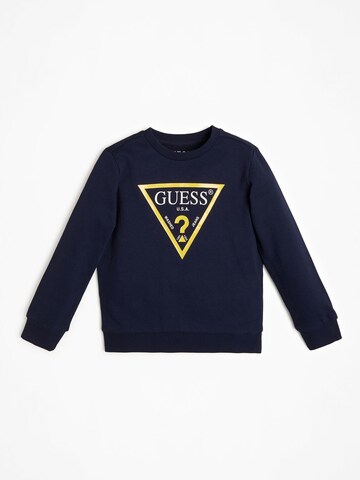 GUESS Sweatshirt in Blue: front