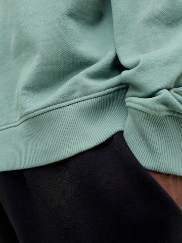 Jack & Jones Plus Sweatshirt 'JJCollege' in Green
