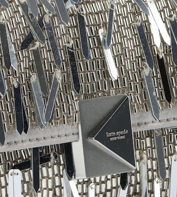 Borsa a spalla 'Deco' di Kate Spade in argento