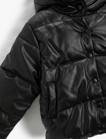 Koton Winter Jacket 'Anorak' in Black