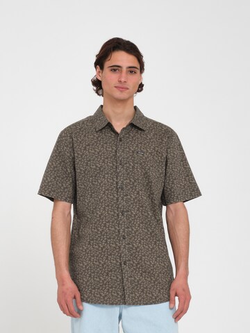 Coupe regular Chemise Volcom en vert : devant