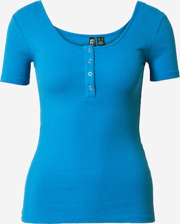 PIECES T-Shirt 'KITTE' in Blau: predná strana