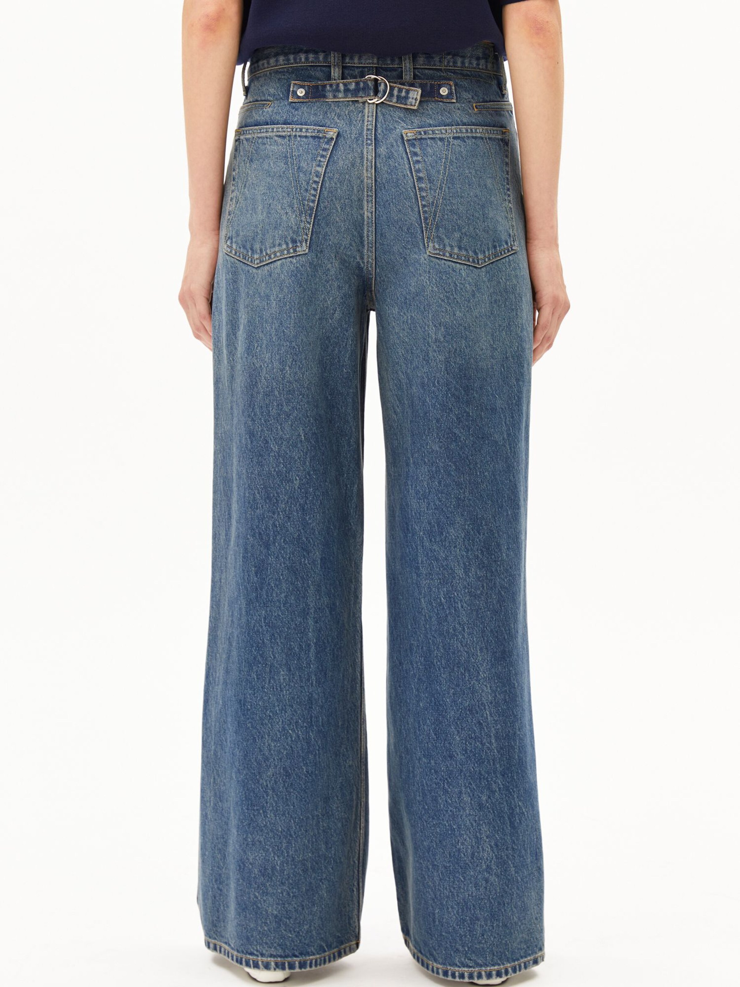 ARMEDANGELS Loosefit Jeans ATHENAAS in Blau