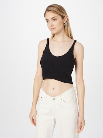 STEVE MADDEN Knitted top in Black: front