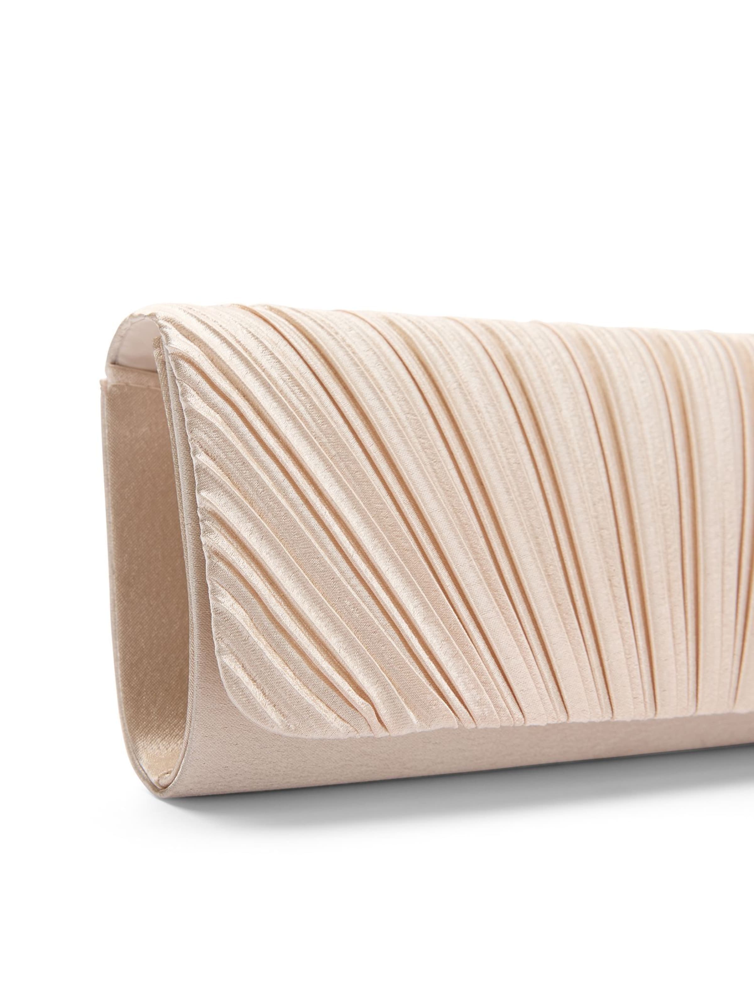 MANFIELD Clutch in Beige