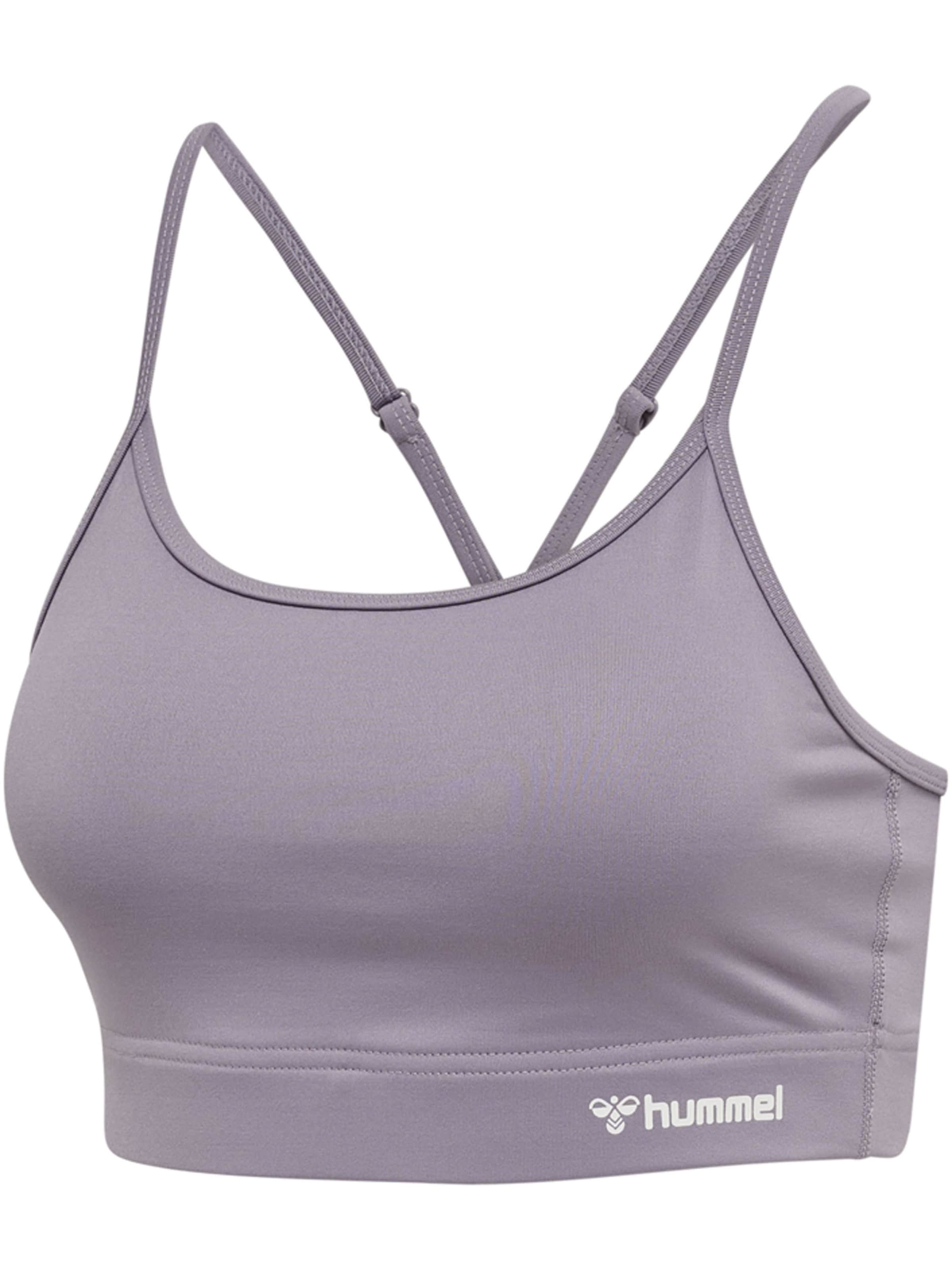 Hummel Bustier Urheilurintaliivit 'Chipo' värissä lila