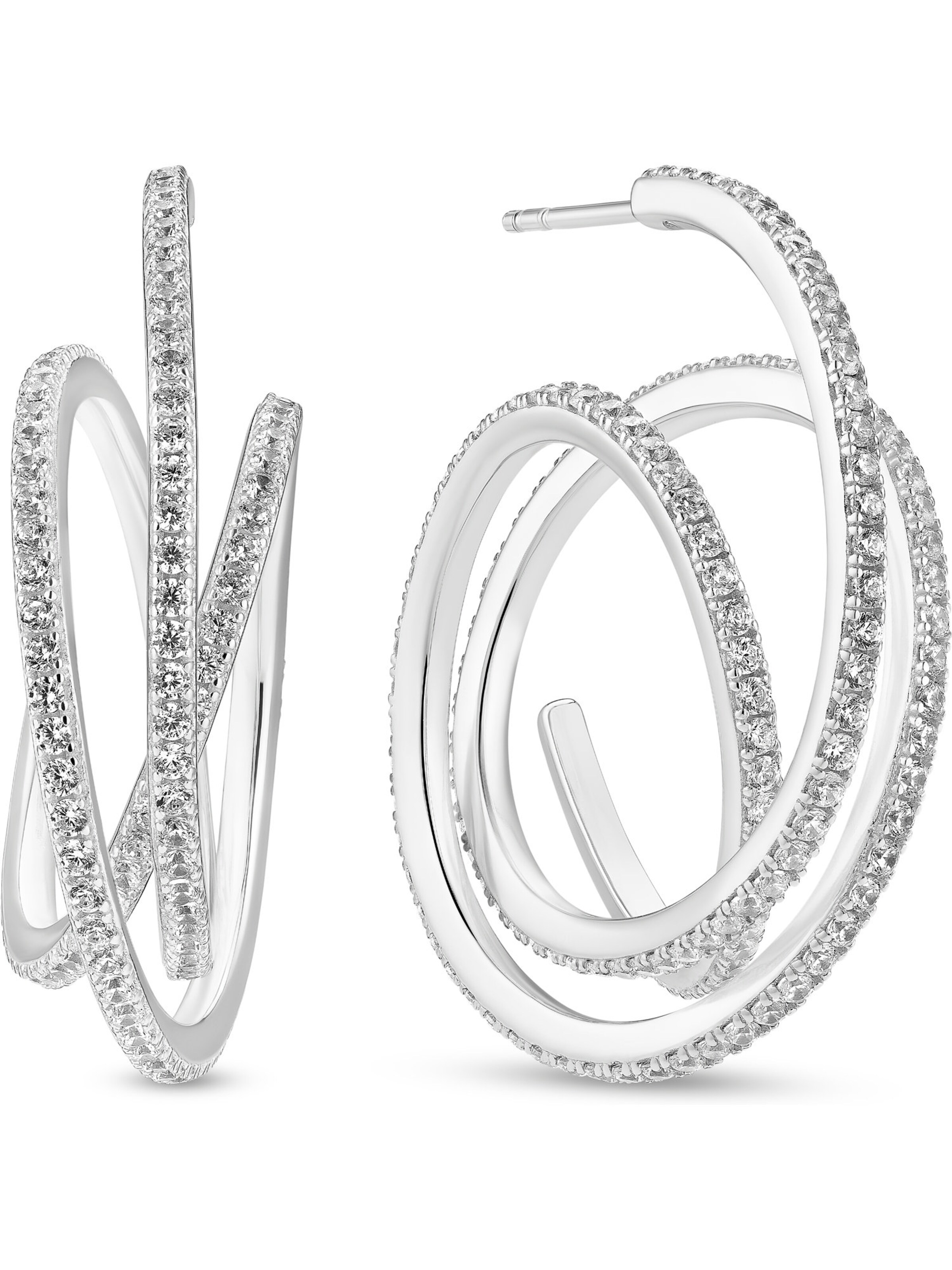 Sif Jakobs Ohrringe in Silber: Vorderseite