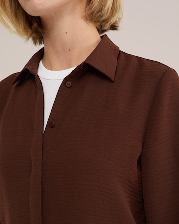 Camicia da donna di WE Fashion in marrone