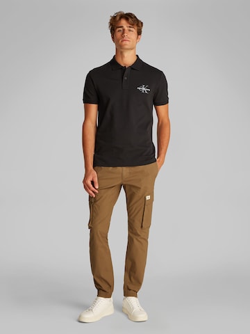 Calvin Klein Jeans regular Bluser & t-shirts i sort