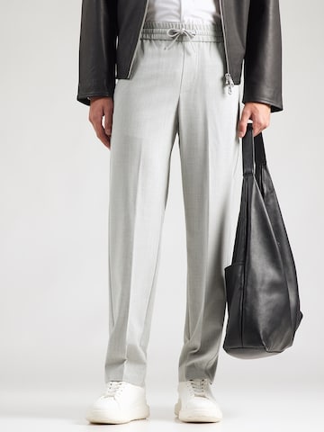 pelēks Lindbergh Standarta Buktētas bikses: no priekšpuses