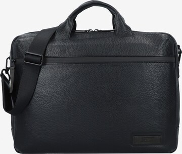 JOST Document Bag 'Stockholm' in Black: front