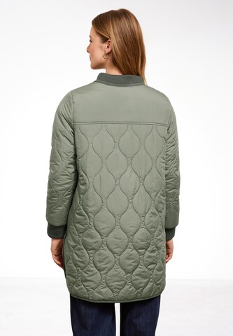 Street One Studio Between-Seasons Coat in Green