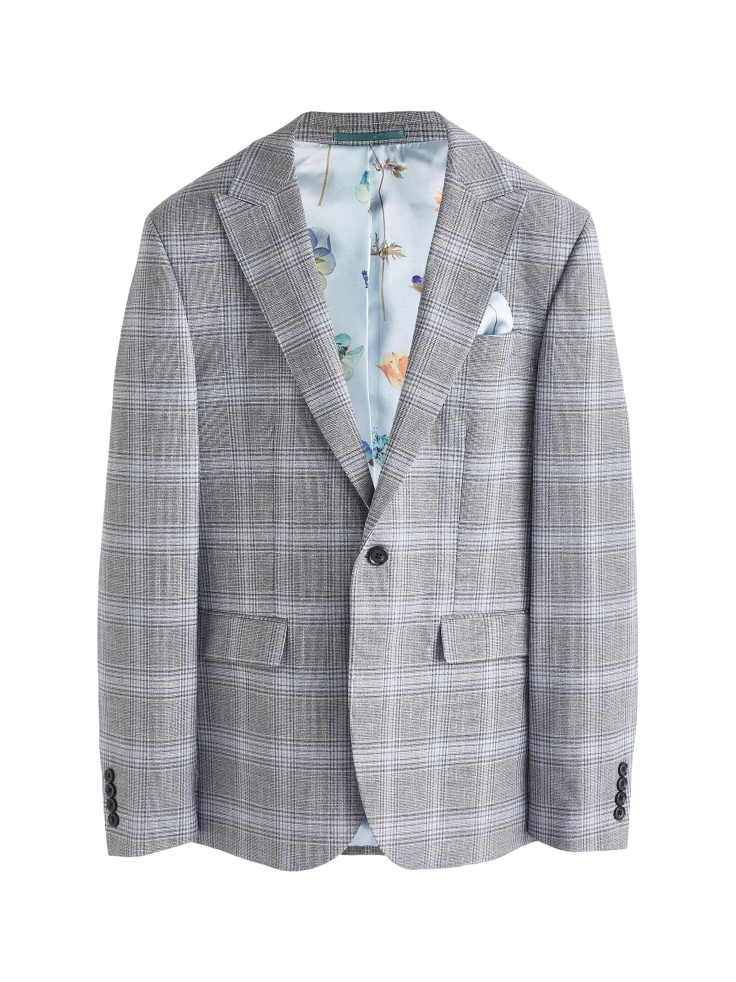 Coupe slim Veste de costume Next en gris : devant