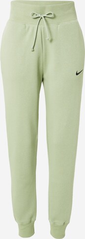 Nike Sportswear Trousers in Green: front