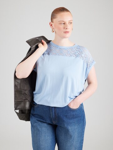 Maglietta 'CARFLAKE' di ONLY Carmakoma in blu: frontale