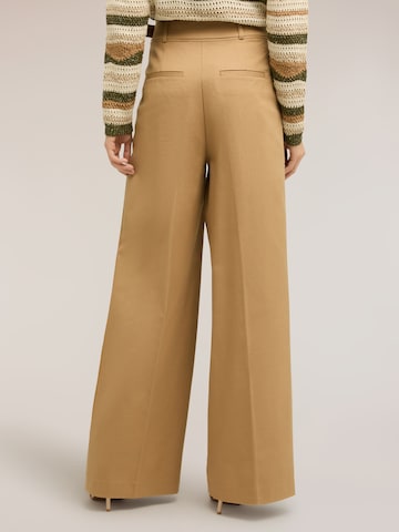 Wide leg Pantaloni di MOTIVI in beige