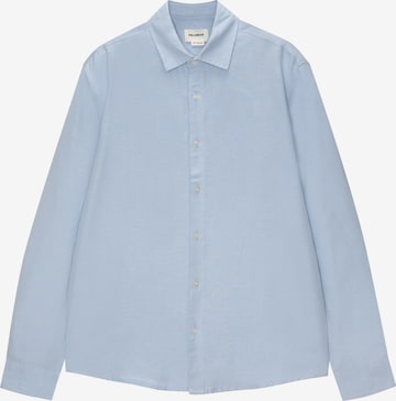 Camicia di Pull&Bear in blu: frontale