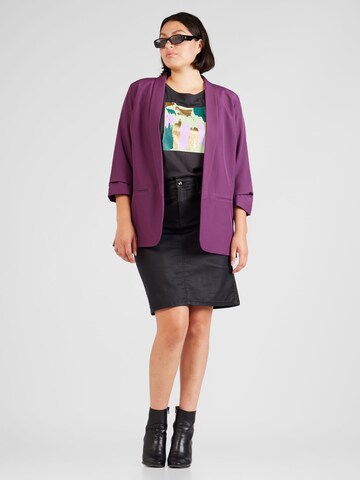 ONLY Carmakoma Blazer 'ELLY' in Purple