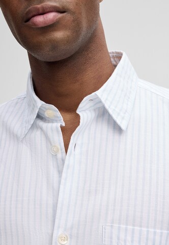 STRELLSON Regular fit Button Up Shirt 'Charly' in White