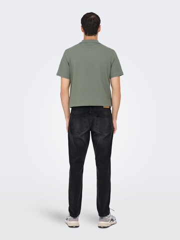 Only & Sons Regular Jeans 'ONSweft' in Zwart