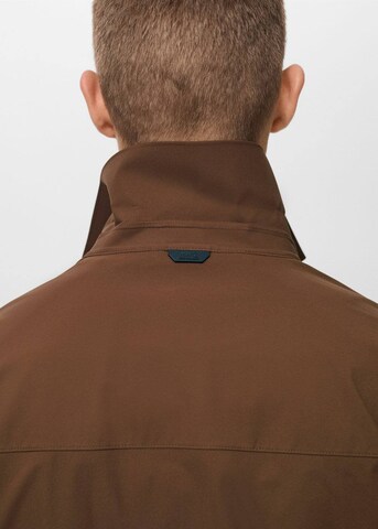 MANGO MAN Between-Season Jacket 'Due' in Brown