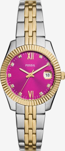 FOSSIL Uhr in Gold: predná strana