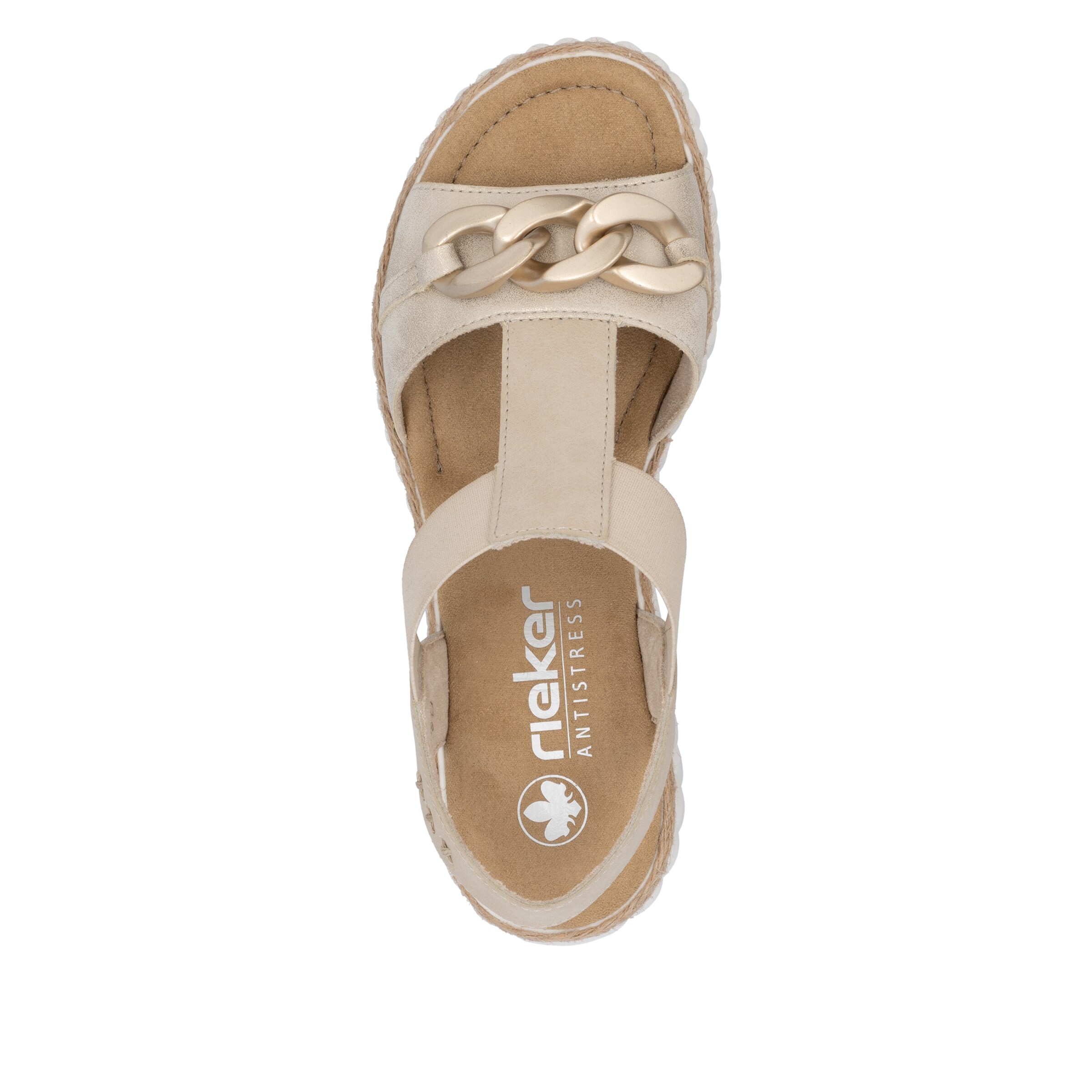 Sandales '69158' Rieker en beige