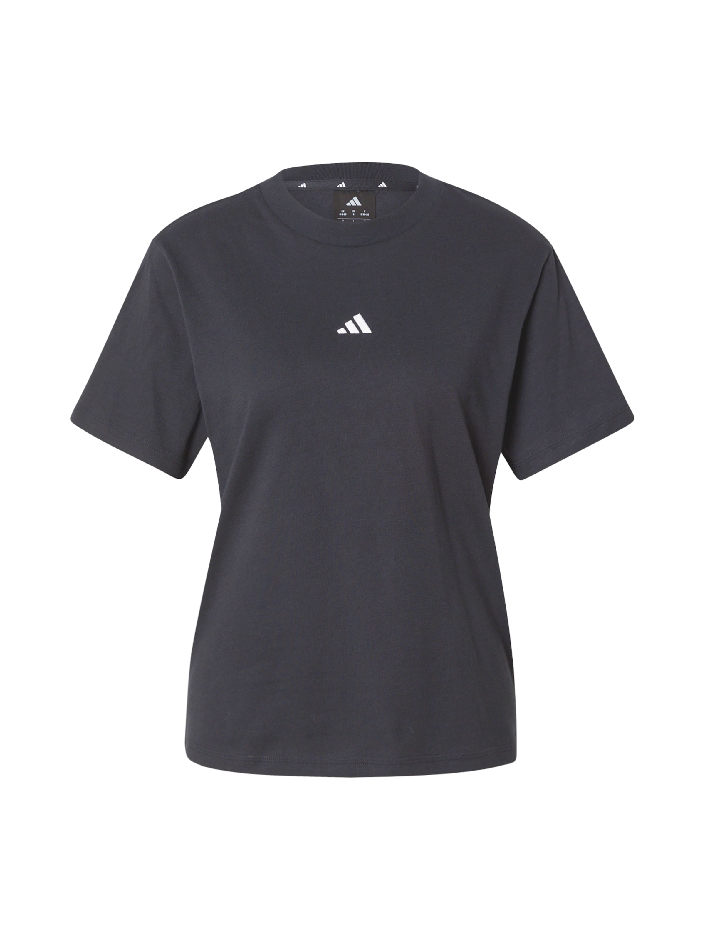 ADIDAS SPORTSWEAR Funkcionalna majica | črna barva: sprednja stran