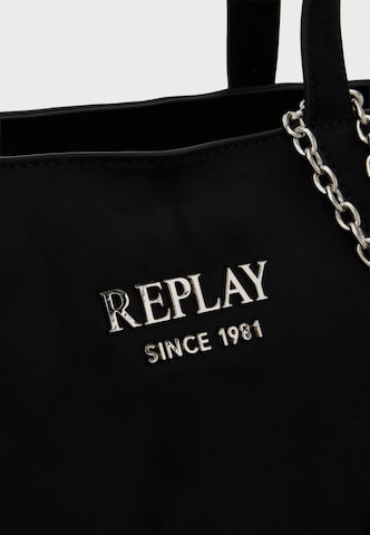 REPLAY - Shopper en negro: frente