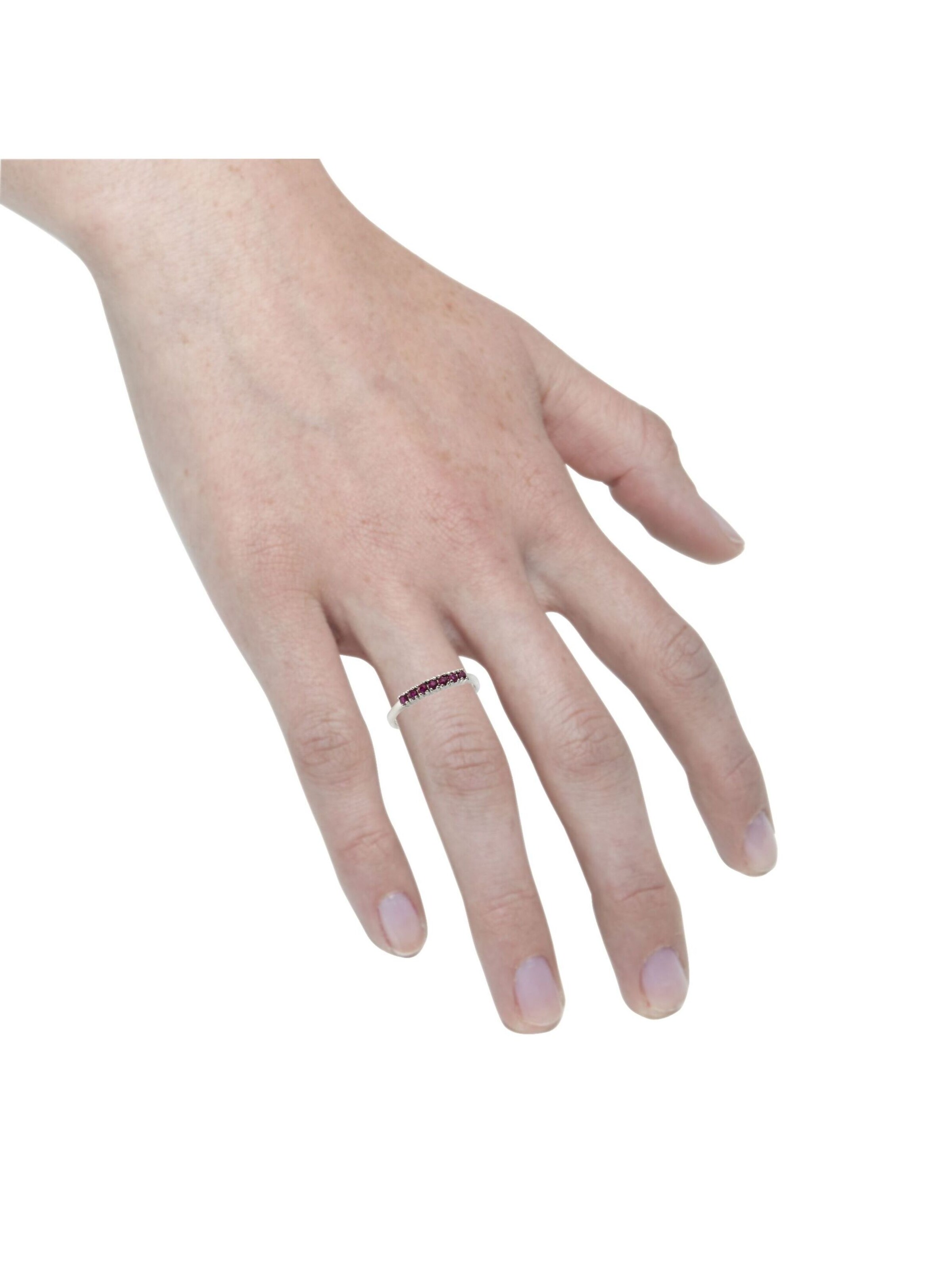 Bague Fascination by Ellen K. en argent : devant