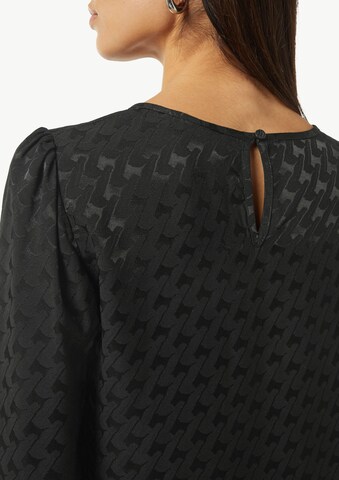 comma casual identity Bluse in Schwarz