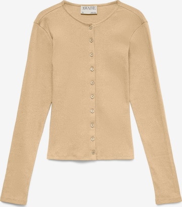 VERO MODA - Cárdigan 'VMEmma' en beige: frente
