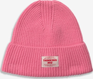 Bonnet 'AMOR' Thinking MU en rose : devant