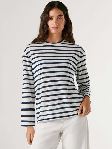 Pepe Jeans Shirt 'Marlen' in Wit: voorkant