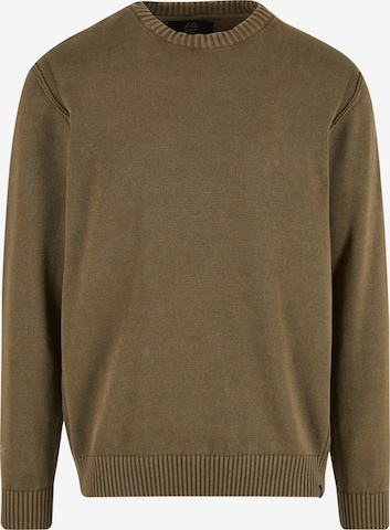 Pullover 'Niels' di INDICODE JEANS in verde: frontale