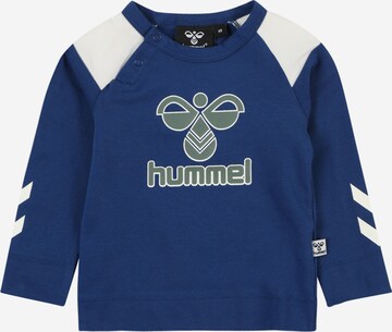 T-Shirt 'DEVON' Hummel en bleu : devant