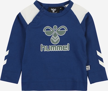 Hummel Shirt 'DEVON' in Blauw: voorkant