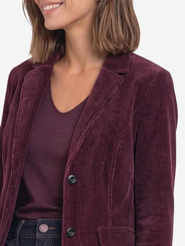 Blazer 'Short Soft Corduroy Blazer 213164' di STREET ONE in lilla
