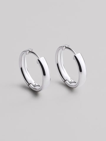REYTEL - Pendientes 'THE CLASSIC M' en plata
