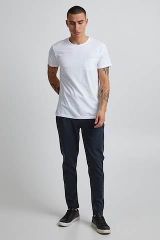 !Solid Slimfit Chino 'Dave' in Blauw