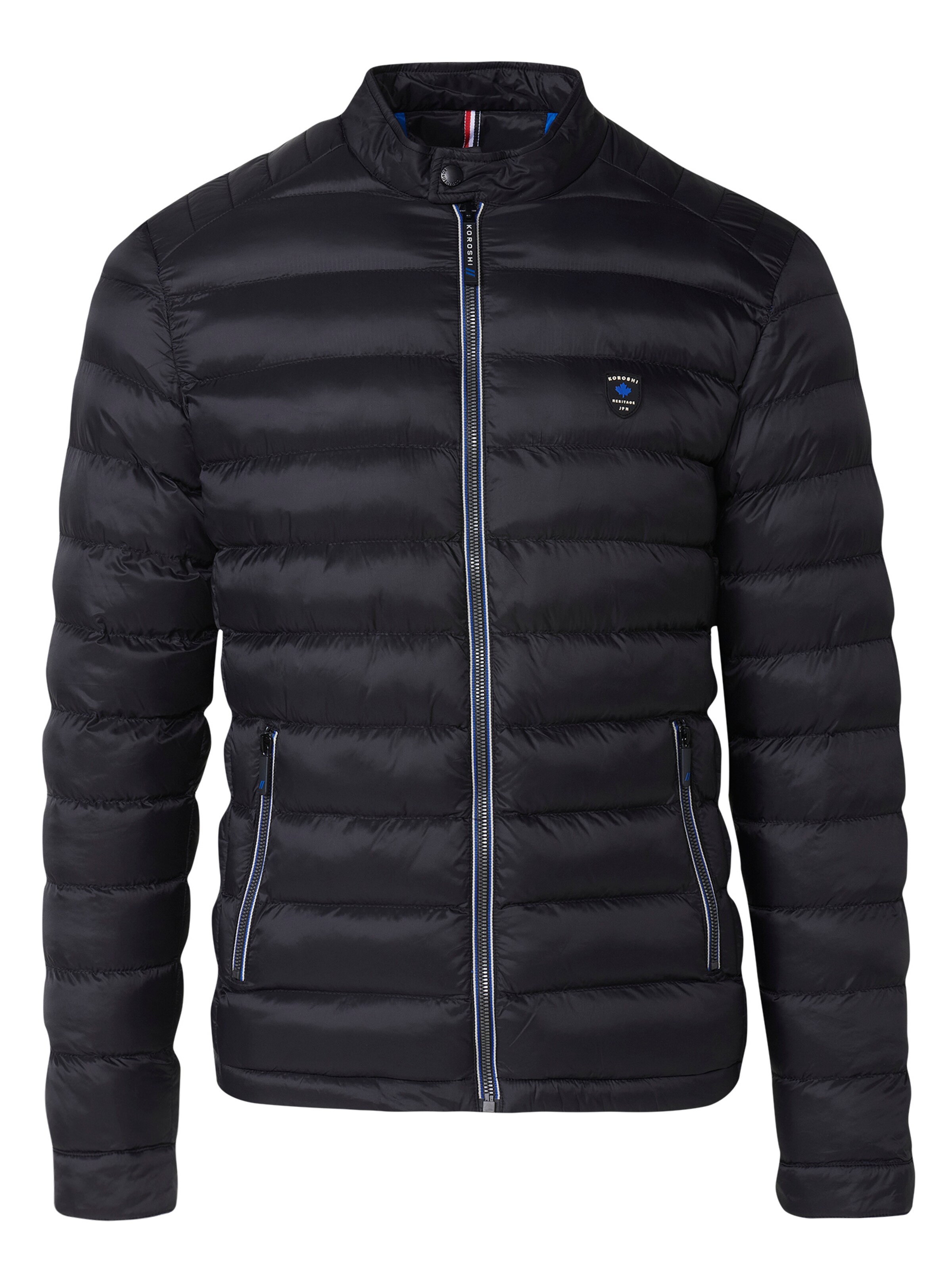 KOROSHI Kurtka przejściowa w kolorze czarny: przód