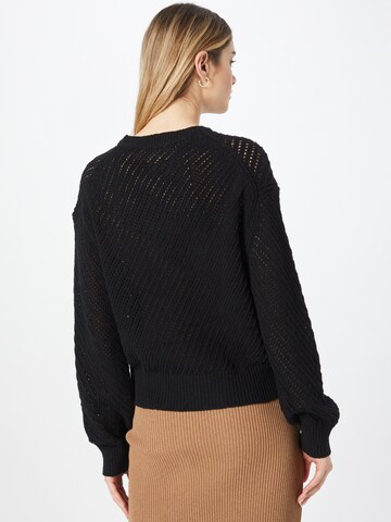 WEEKDAY Pullover 'Philo' in Schwarz