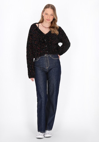 MYMO Knit cardigan in Black