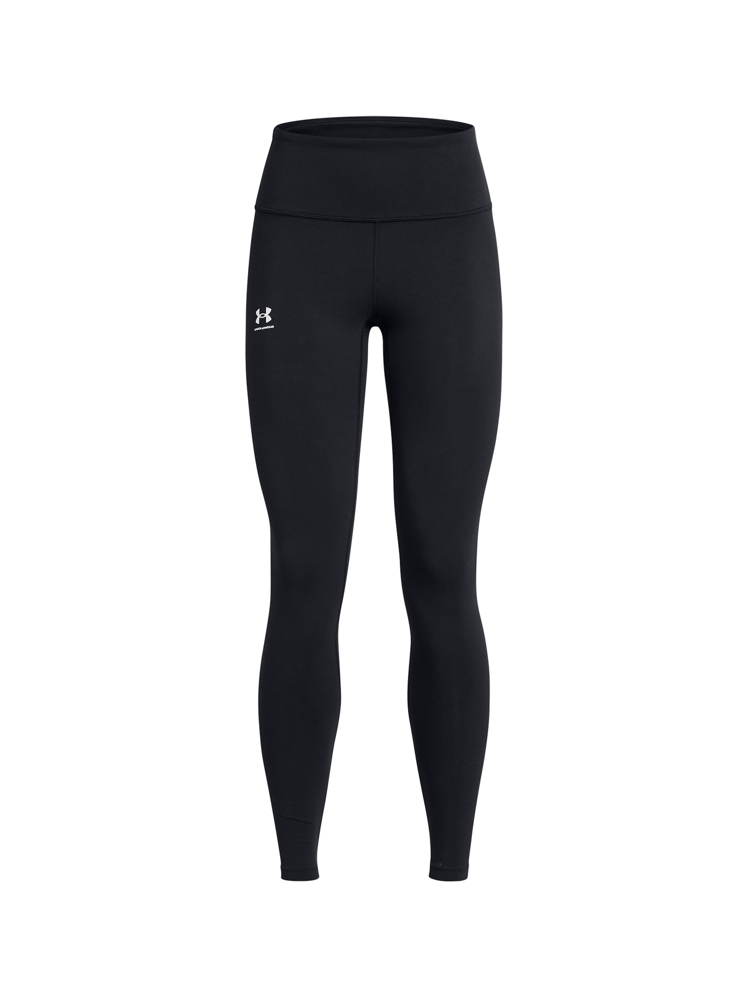 UNDER ARMOUR Skinny Sporthose 'Rival' in Schwarz: Vorderseite