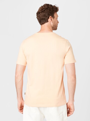 BOSS - Camisa 'Tales 1' em laranja