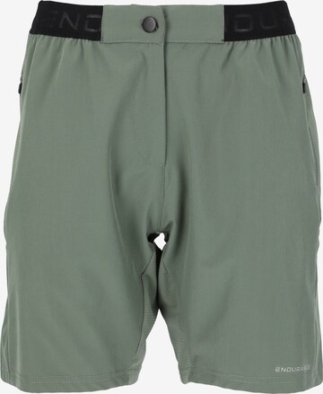 ENDURANCE Regular Workout Pants 'Macbeth' in Green: front