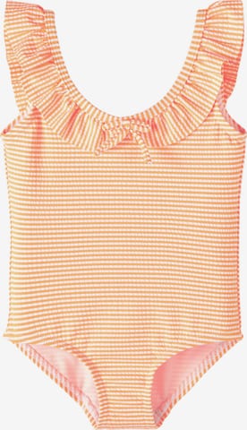 NAME IT Swimsuit 'Ziline' in Orange: front