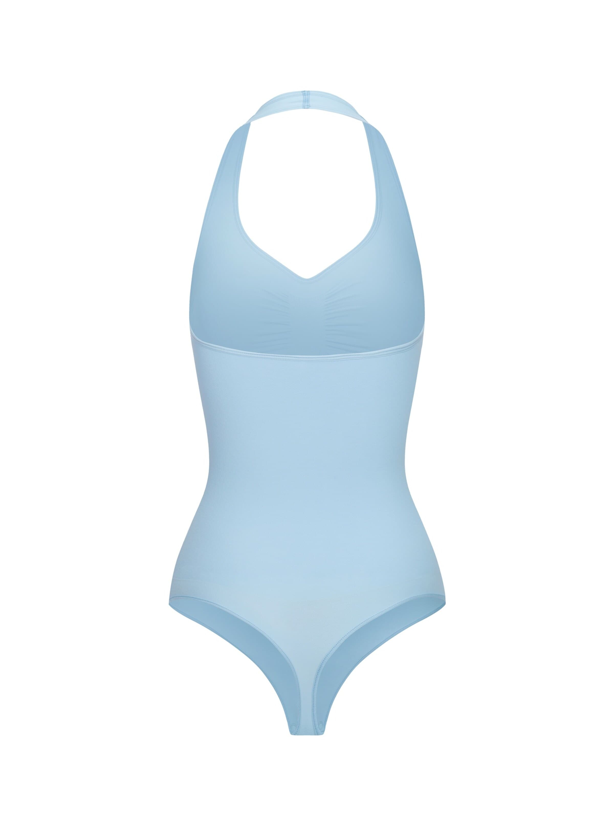 cfab Shapingbody 'Neckholder Shapewear mit String' in Blauw