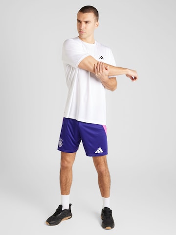 ADIDAS PERFORMANCE - Regular Calças de desporto 'DFB 24' em roxo