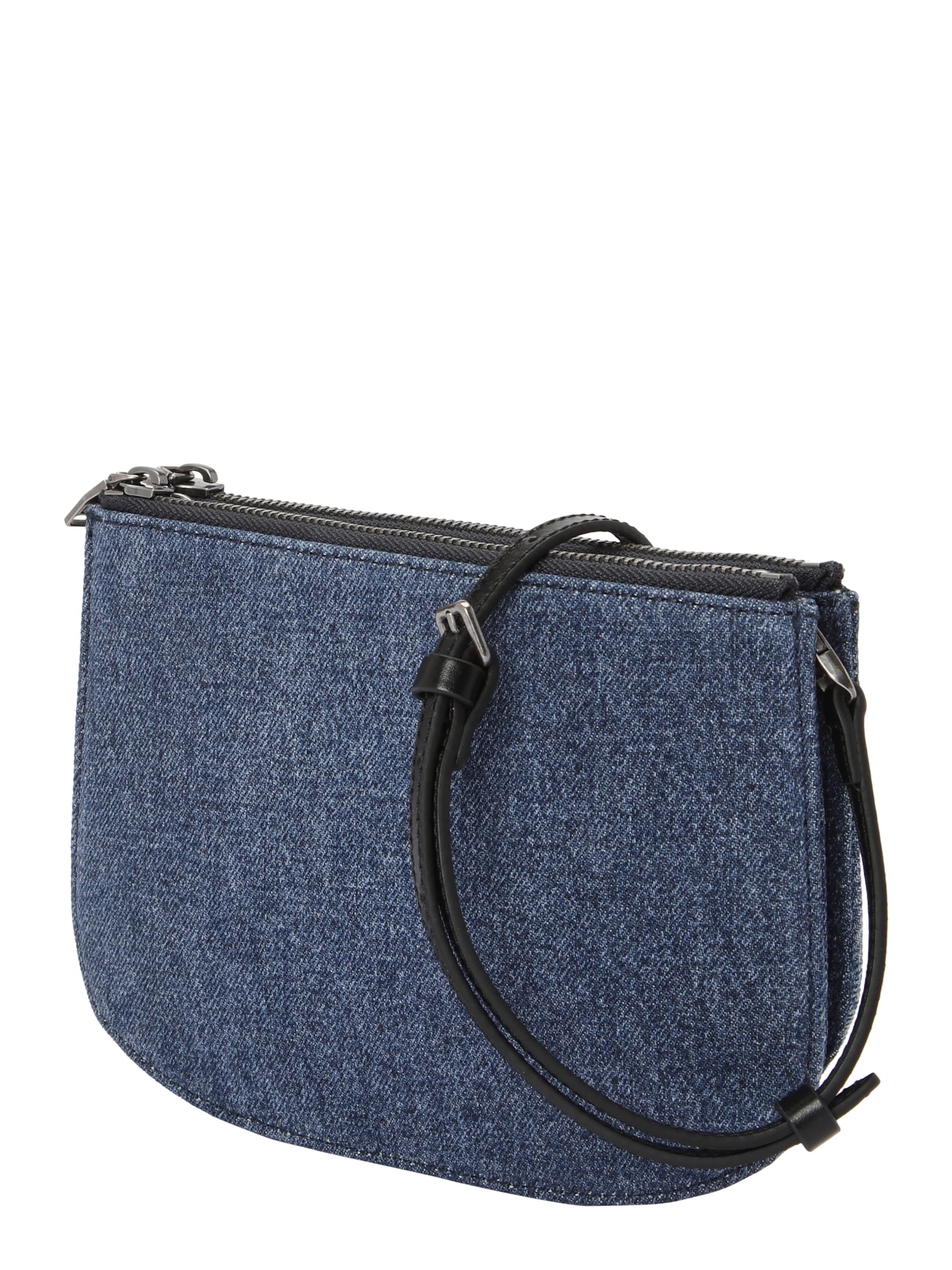 DIESEL Чанта с презрамки 'TWIN' в синьо